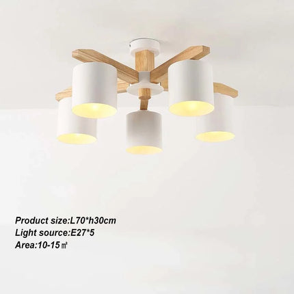 Lustre suspension nordique pour intérieur moderne et élégant — LZ4X9J