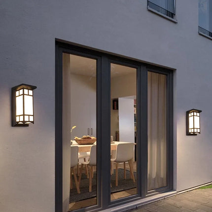 Applique murale LED design européen pour jardin extérieur moderne — LZ4X9P2