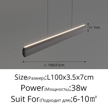 Lustre suspension au design moderne et luxueux — LZ4X9T2