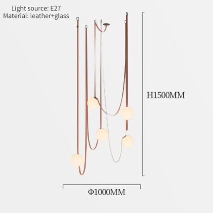 Suspension design italien pour intérieur minimaliste élégant — LZ4X9Q