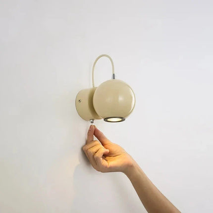 applique murale mobile design magnétique avec interrupteur
