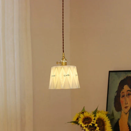 Suspension moderne en laiton et céramique pour intérieur élégant — LZ4X9J