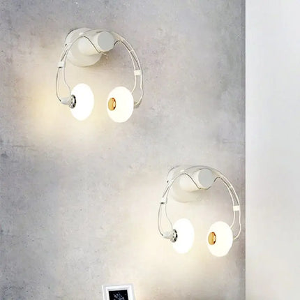 Applique murale LED originale en forme de casque audio — LZ4X9T