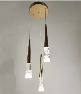Suspension élégante en cristal pour éclairage intérieur moderne — LZQ7F2