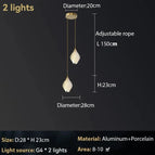2 lumières / Blanc chaud (3000K)