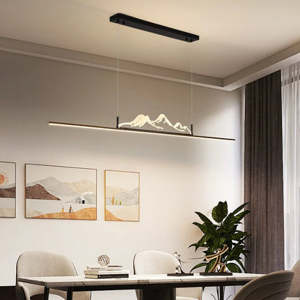 Lustre suspension moderne Iceberg pour restaurant et salon de thé — LZ4X9T1