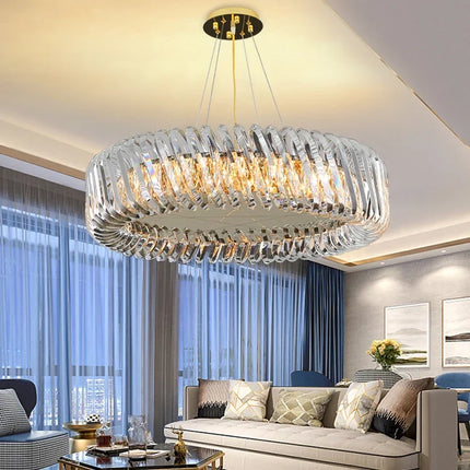 Lustre en cristal pour décoration intérieure élégante et moderne — LZ4X9P