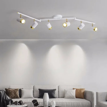 Plafonnier LED moderne avec bande lumineuse décorative pour intérieur — LZ4X9T