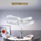 D55cm A / Corps de lampe chromé / Blanc chaud 3000 K