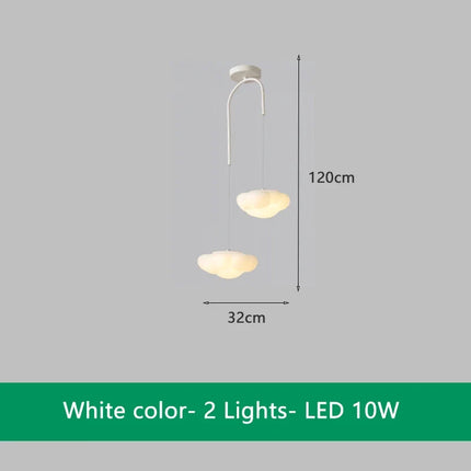 Lustre en forme de nuage avec télécommande pour enfants — LZ4D9X