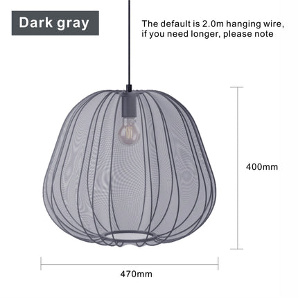 Suspension lanterne ballon nordique pour salon et escalier — LZ4M9Q2
