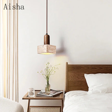 Suspension en pierre naturelle au style scandinave pour intérieur — LZ4N7Q2H