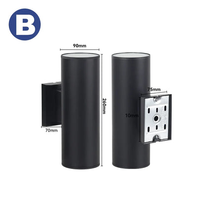 Applique murale LED étanche pour jardin et porche extérieur — LZ4X9T1