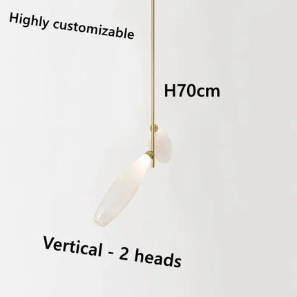 Lustre suspension en verre style nordique pour intérieur — LZ4X9T2