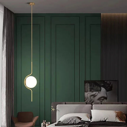 Suspension LED en verre au design moderne pour intérieur — LZ4X9Q2