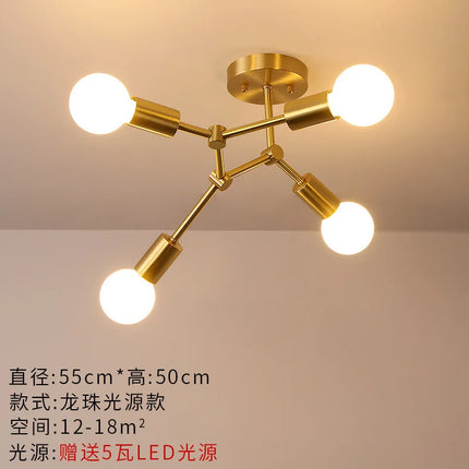 Plafonnier lumineux au design élégant pour décoration intérieure moderne — LZ4X9T2