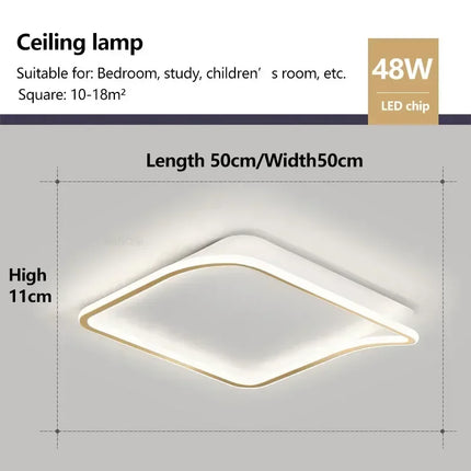Plafonnier LED moderne pour décoration intérieure lumineuse — LZ4X9P2