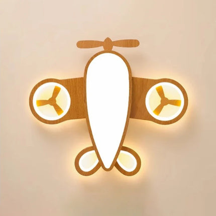 Plafonnier LED design avion style nordique pour chambre enfant — LZ4X9T2