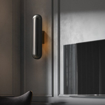 Applique murale design LED cylindrique Mia