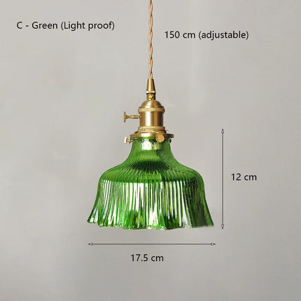 Lustre en verre style nordique pour décoration intérieure moderne — LZ4X7P