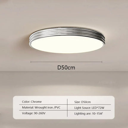 Plafonnier LED au design nordique médiéval pour intérieur — LZ4X9P2