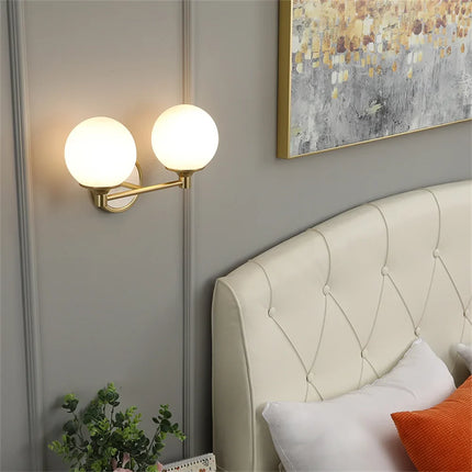 Applique murale LED double tête style nordique moderne — LZ4X9P2