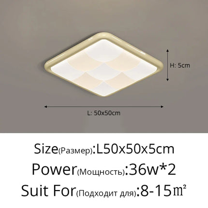 Plafonnier LED design pour éclairage et décoration intérieure — LZ4M9Q2