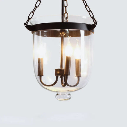 Suspension en verre style rétro campagnard américain pour intérieur — LZ4QJ7M2