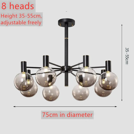 Suspension LED vintage moderne pour cuisine et salon — LZ4X9T2