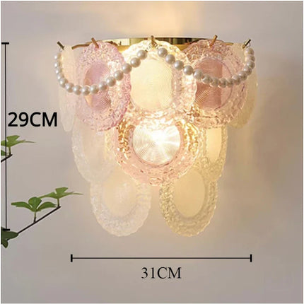 Applique murale LED en verre pour décoration intérieure moderne — LZ4X9T1