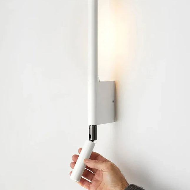 lampe de chevet murale moderne minimaliste nordique avec interrupteur réglable