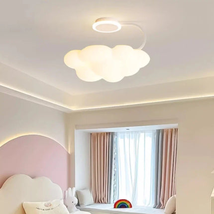 Lustre romantique nuages pour chambre enfant style nordique — LZ4X9J