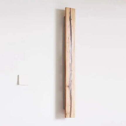 Applique murale en bois massif style wabi sabi pour décoration intérieure — LZ4X9T2