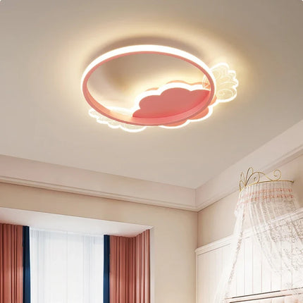 Plafonnier nuage mignon pour chambre de princesse fille — LZ4X9P
