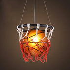 Basket-ball encadré / Lumière chaude 3000K