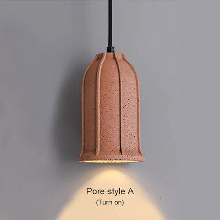 Suspension industrielle au design créatif orange — LZ4X9M