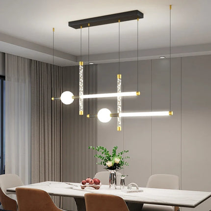 Suspension LED intérieure au design simple et épuré — LZ4X9M