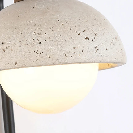 Applique murale décorative en pierre naturelle avec LED intégrée — LZ4X9P2