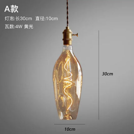 Suspension en verre au design rétro et minimaliste moderne — LZ4X9J