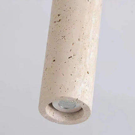 Plafonnier cylindrique en pierre naturelle décoratif — LZ4X9P2Q