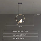 Pendentif Or / Blanc chaud (2700-3500K)
