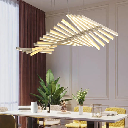 Lustre LED suspension longue bande pour bricolage — LZ4XJ9
