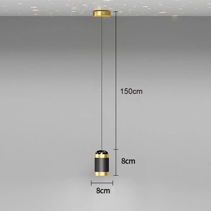 Suspension moderne avec projection d'étoiles pour intérieur — LZ4X9P2