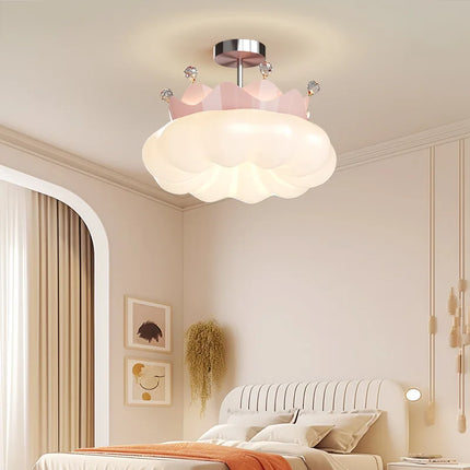 Plafonnier en cristal au design kawaii pour décoration ludique — LZ4XJ9
