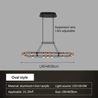Style ovale / Lumière neutre