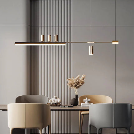 Lustre minimaliste en métal pour suspension moderne chic — LZ4X9P