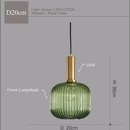 Lustre en verre lumineux pour décoration intérieure élégante — LZ4X9P
