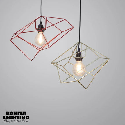 Suspension nordique simple en fer au design géométrique moderne — LZ4Q9XJ2