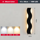 Un noir 10x48cm / Blanc chaud (2700-3500K)