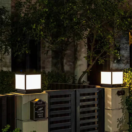 Lampadaire d'extérieur étanche style vintage pour jardin et terrasse — LZ4V9Q2